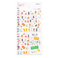 Midori Stickers - Achievement Diet Animals