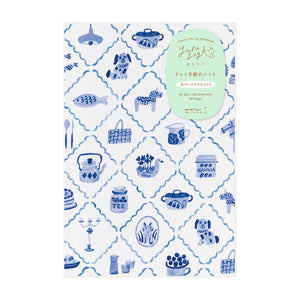 Notitieboek Midori Yuru Log - B6 Blue Nordic