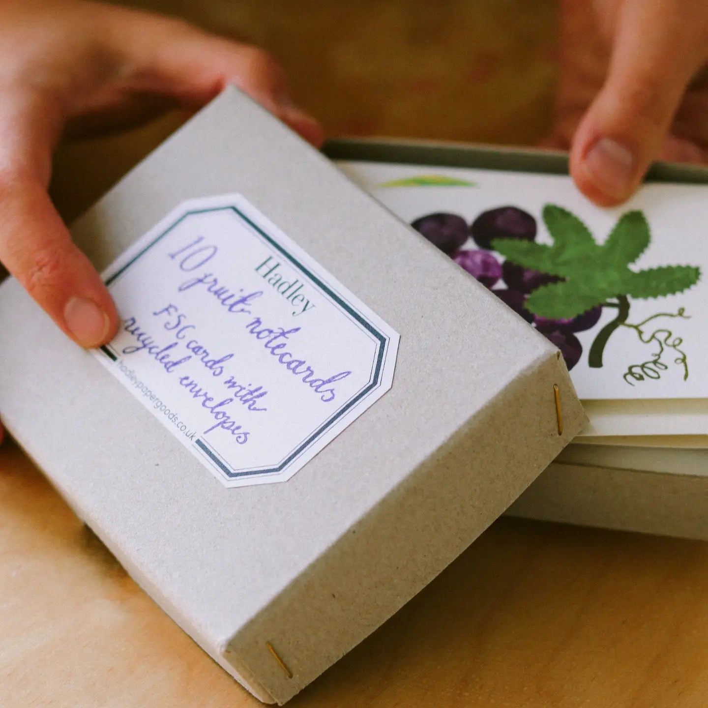 Mini wenskaarten Fruitsalade Box - Hadley