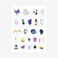 Spirituele Stickerset van 3 vellen - Atws