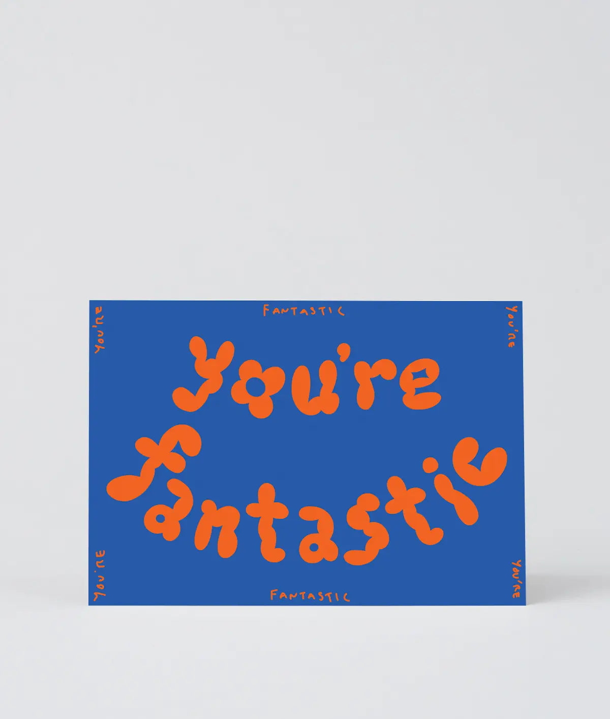 Geburtstagskarte mit Reliefdruck – „Du bist fantastisch!“ 