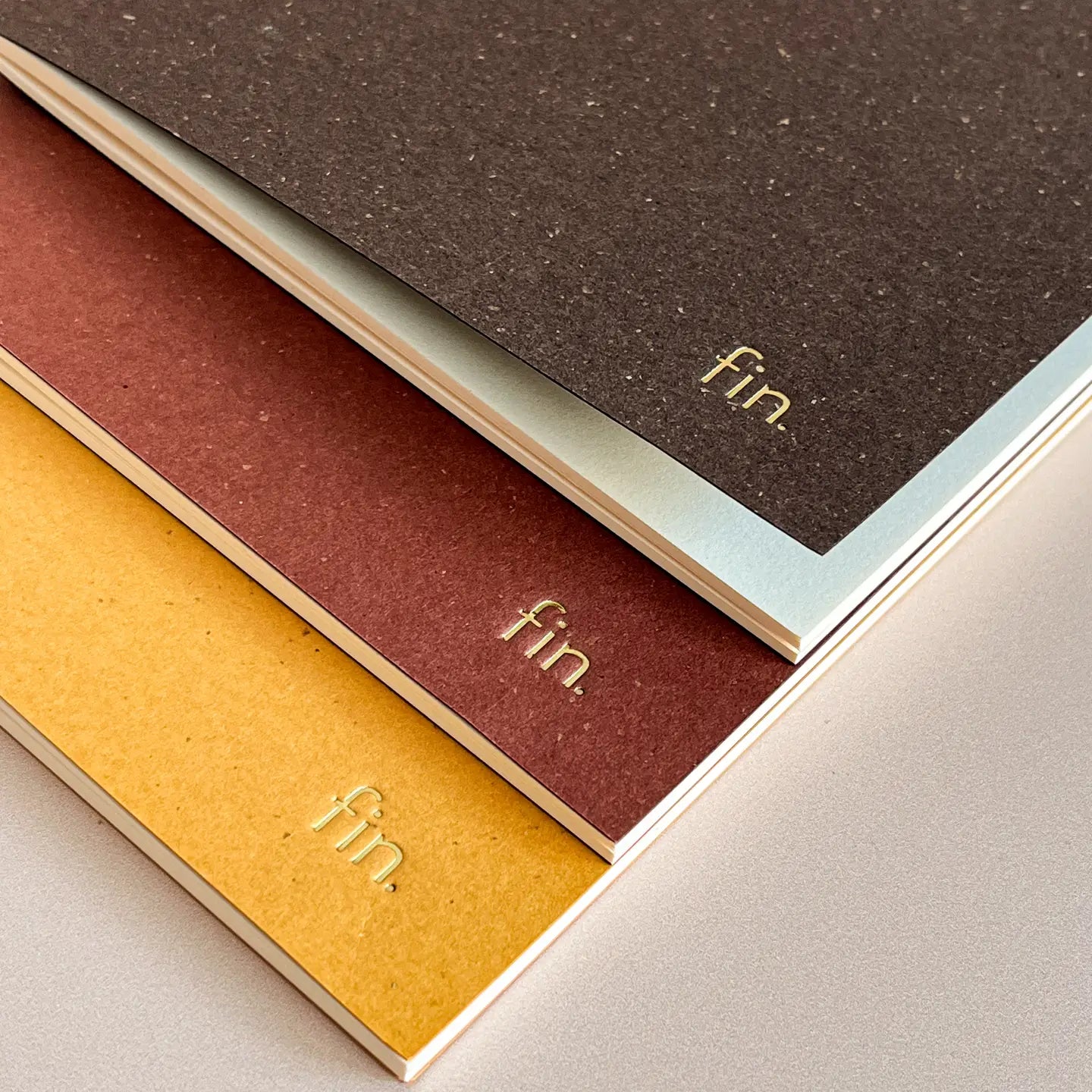 Fin Studio - G.F. Smith's Gmund Bierpapier Bock Notitieboek (Blanco)