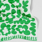 Theedoek Super Clean Groene Bloemen - Wrap