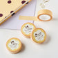 Washi tape Geel Bruin Polka Dot - Claire Paul