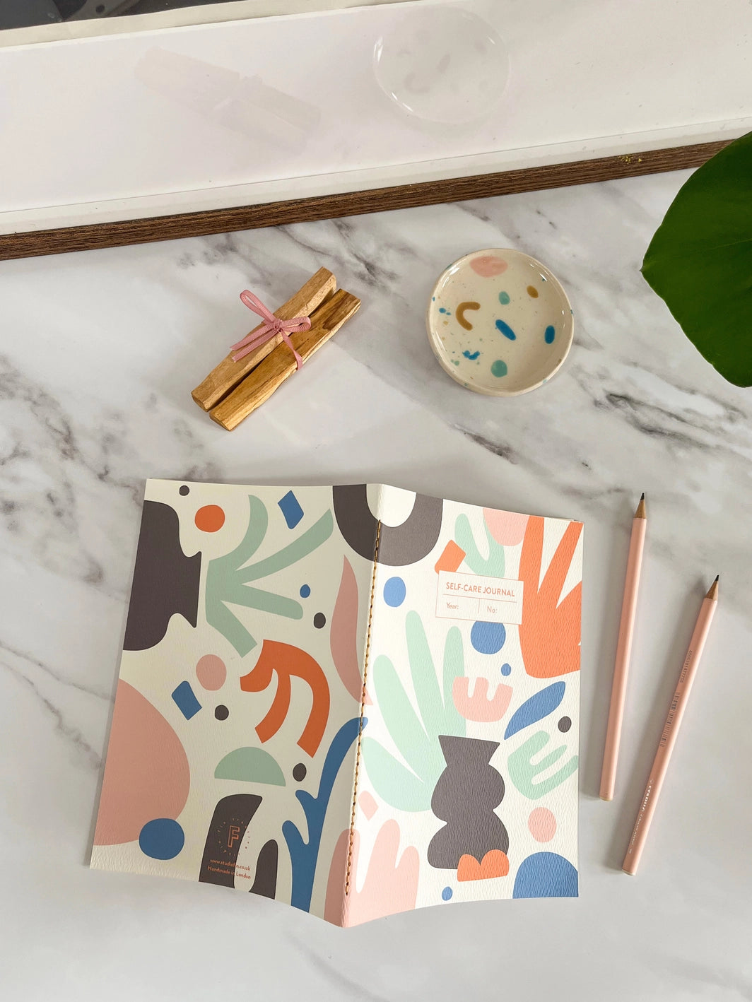 Fin Studio - Selfcare Notitieboek Tulpen