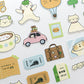 Sticker Set Cat's Happy Trip - Suatelier Design