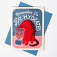 Bromstad Printing Co. - Risograph Wenskaart 'Stay Hydrated'