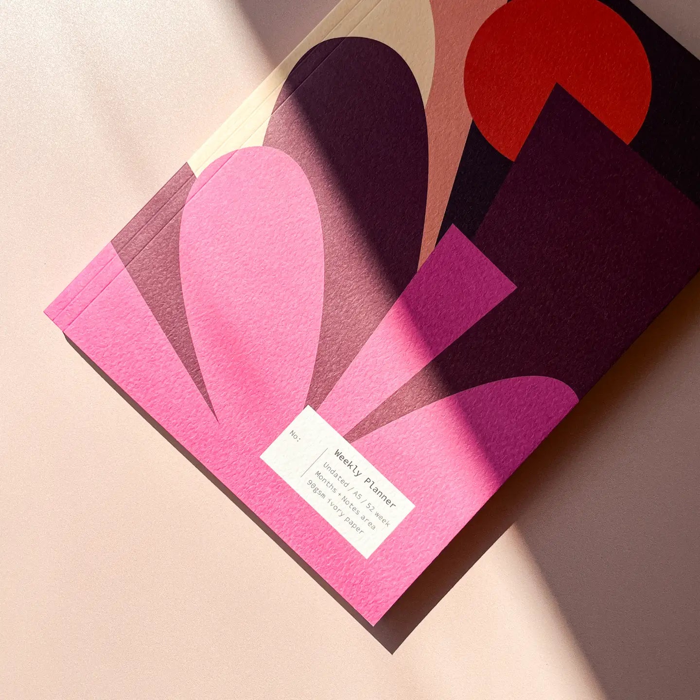 A6 Weekplanner Datumloos Hubi - Fin Studio