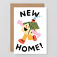 Wrap - Greeting card 'Happy House' 