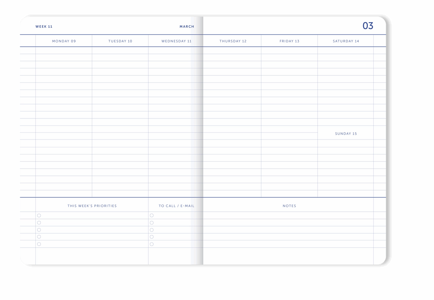 A-Journal Agenda - Olive Green 2026
