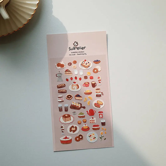 Suatelier Design - Stickers Food Trip #4