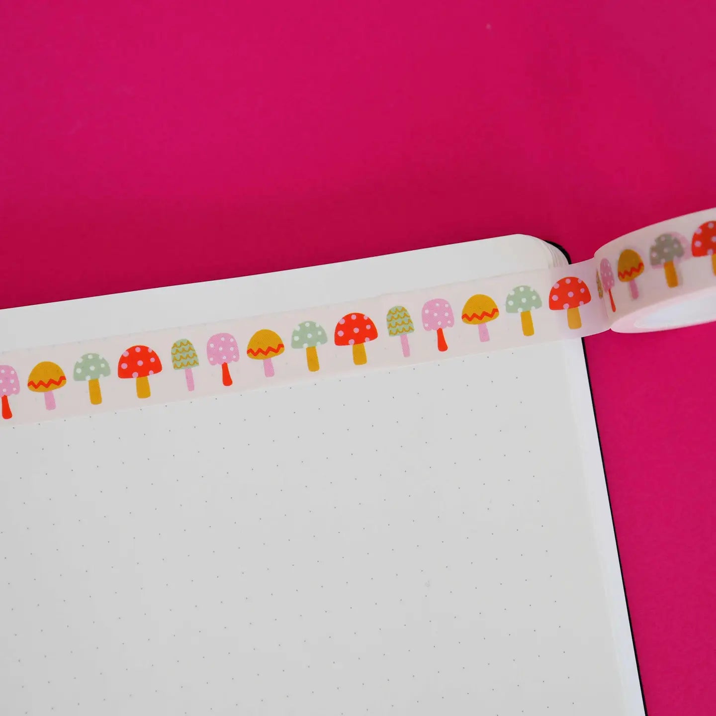 Nutmeg and Arlo Washi Tape - Fun Fungi Mushroom