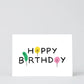 Wrap - Greeting card 'Happy Birthday!' 