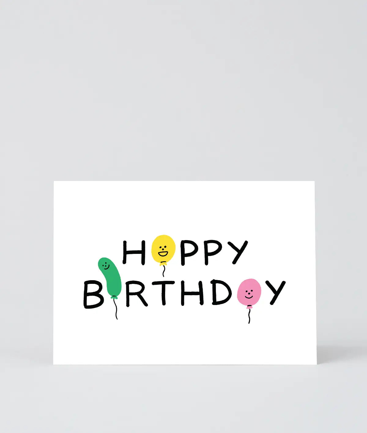 Wrap - Greeting card 'Happy Birthday!' 