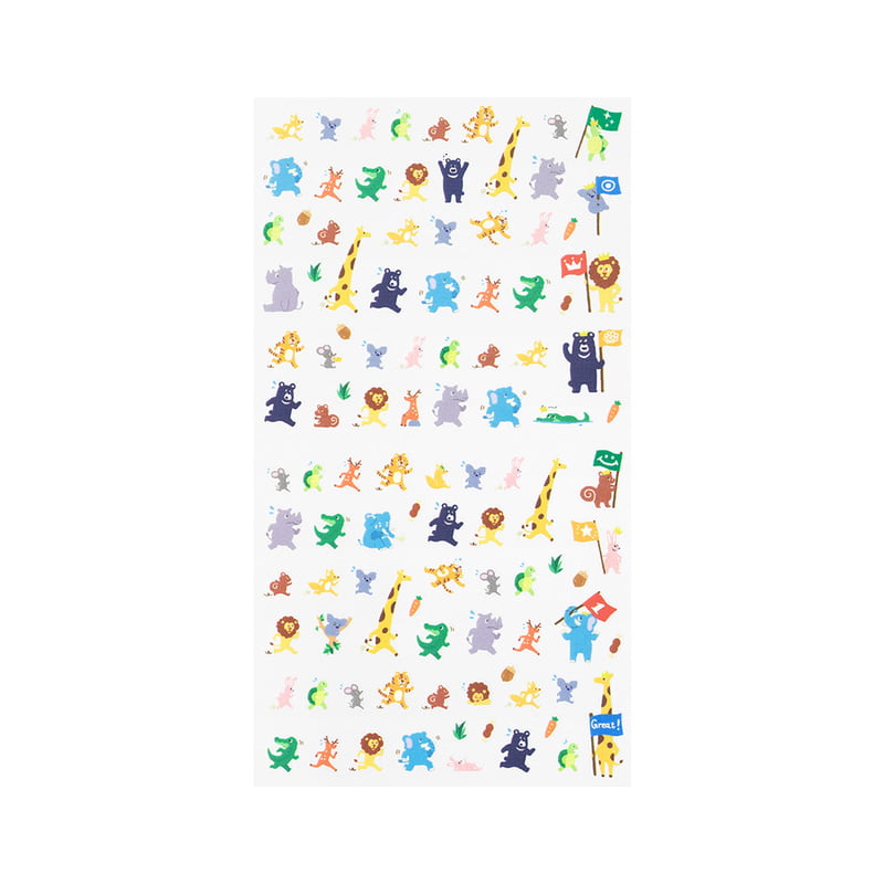 Midori Stickers - Achievement Animals