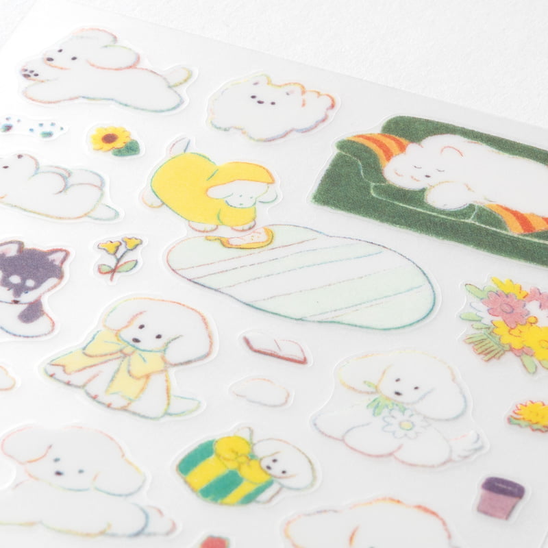Midori Stickers - Dog Colour