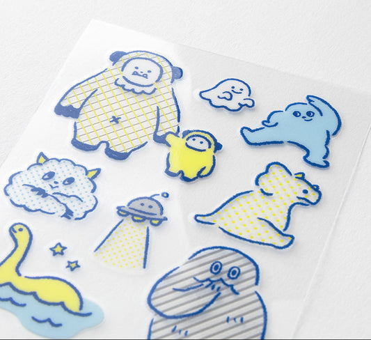 Stickers Midori - Glossy Transfer Stickers Monster