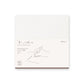 Midori MD - Notebook Cotton Square (blanco)