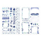 Midori Yuru Log Stickers - Blue Nordic (2 vellen)