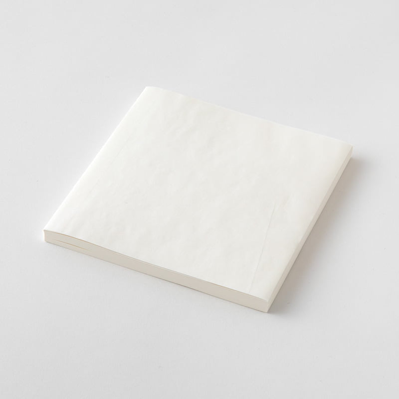 Midori MD - Notebook Cotton Square (blanco)