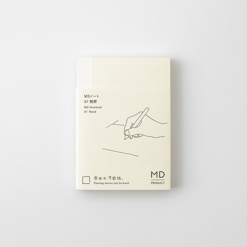 Midori MD Notitieboek A7 - Blanco