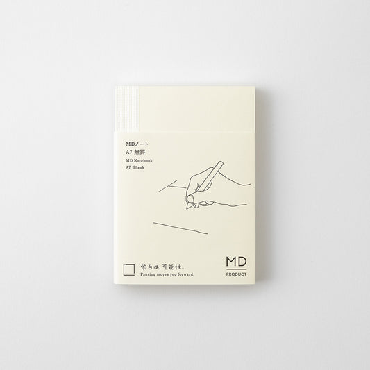 Midori MD Notitieboek A7 - Blanco