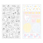 Midori Stickers - Cute Motif 2 sheet