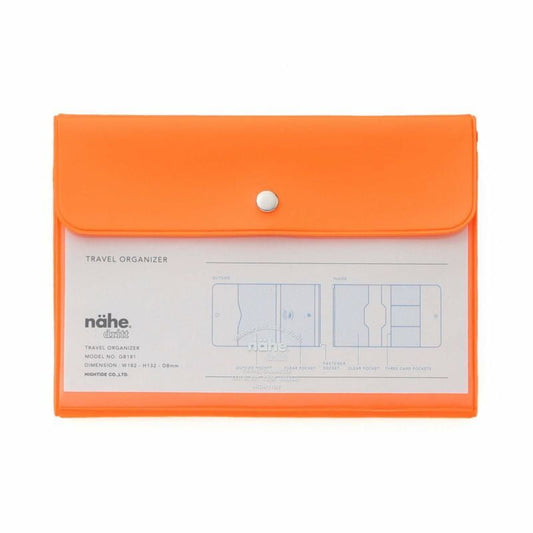 Nähe Travel Organiser - Neon orange