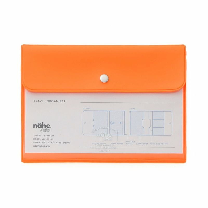 Nähe Travel Organiser - Neon orange