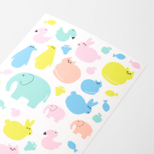 Midori Stickers - Schedule Animal