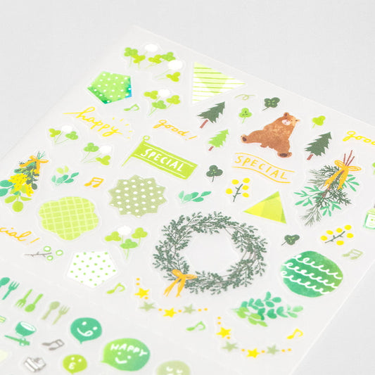 Midori Stickers - Green theme