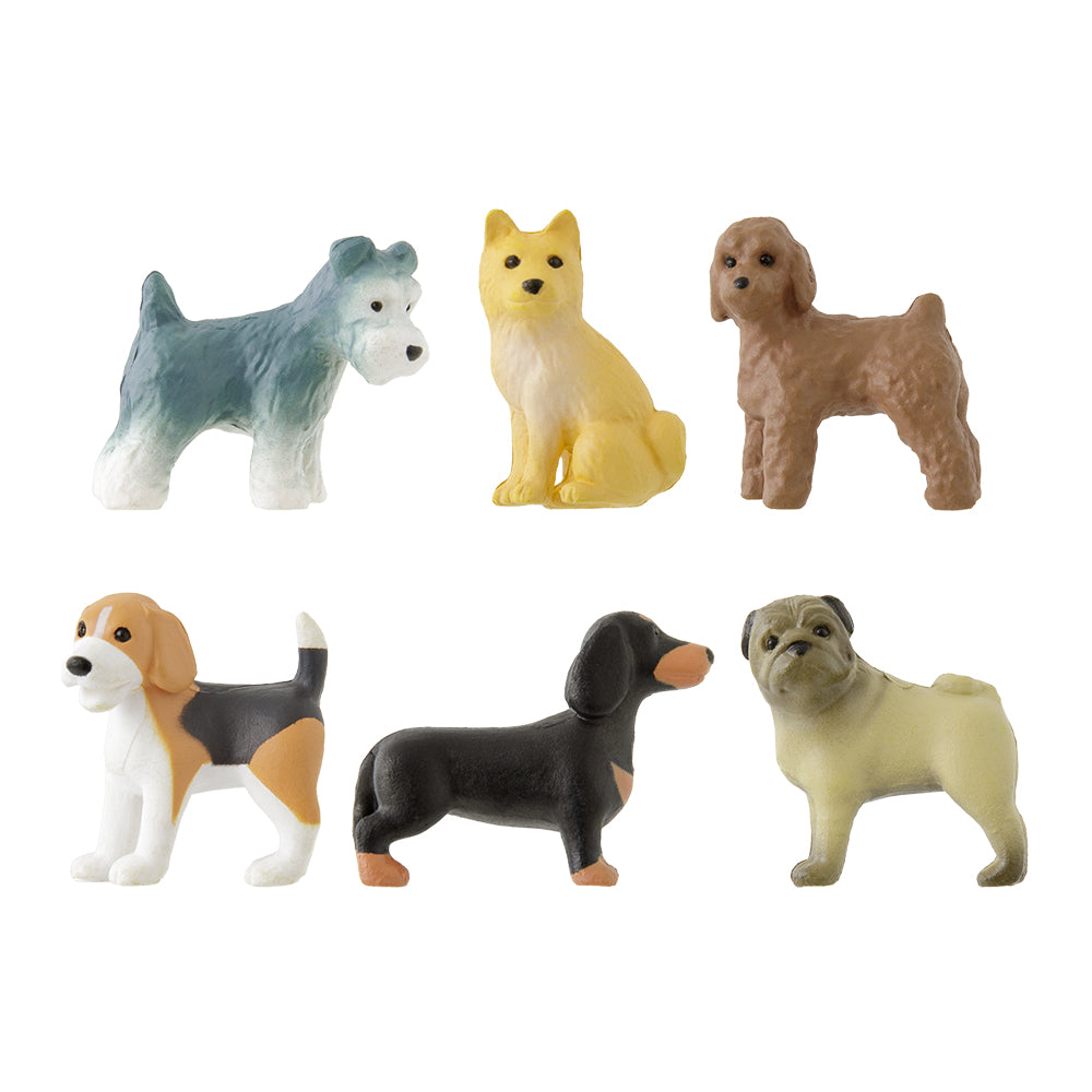 Midori Mini Magneten 6 stuks - Dog C