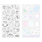 Midori Stickers - Monster (2 sheets)