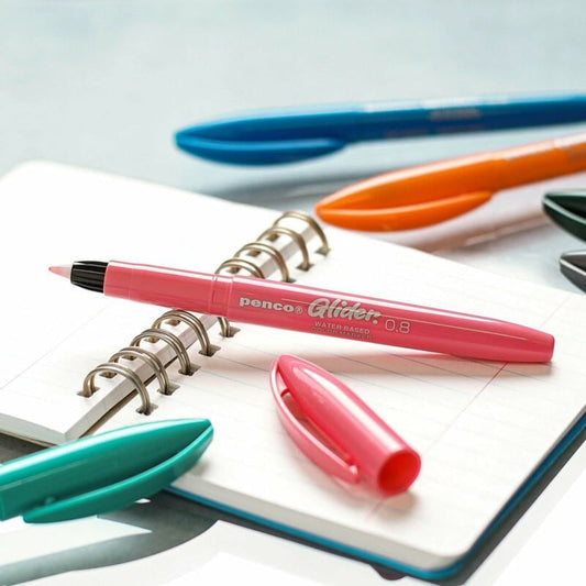 Penco Glider Colour Pen - Pink