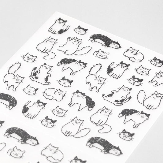 Midori Stickers - Chat Cats