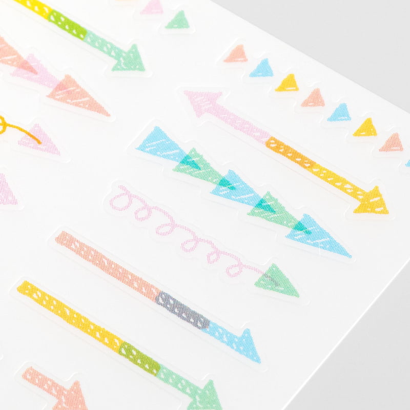 Midori Stickers - Pastel Arrows