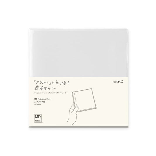 Midori MD - Clear Notebook Cover Square