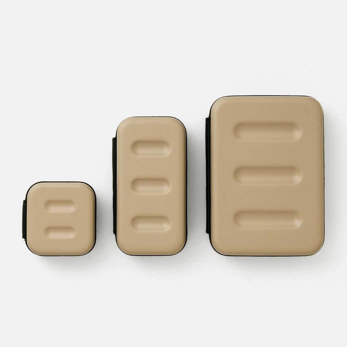 Nähe Hartschalenkoffer - Groß Beige