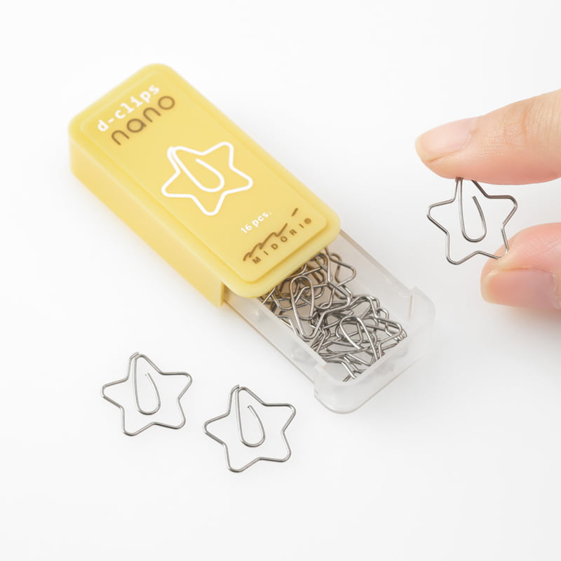 Paperclips Midori D Clips - Nano Stars