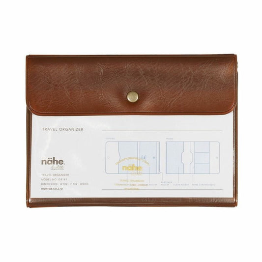 Travel Organiser Nähe - Clear Brown