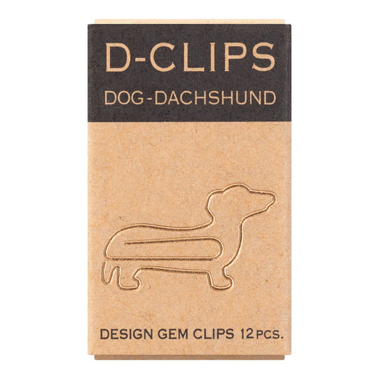 Midori D Clips Mini Box - Dachshund (Tekkel)