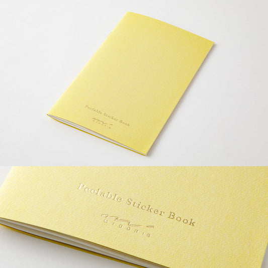 Midori Sticker Book - Yellow