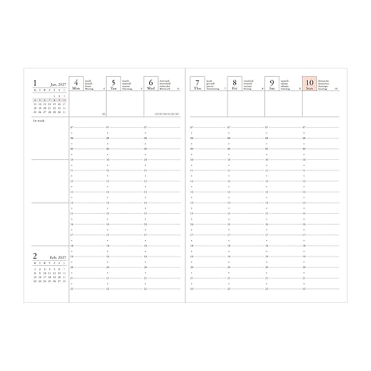 2027 A6 Planner Lavender - Storage.it