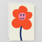 Wrap - Art card 'Happy Flower' 13x19 cm 