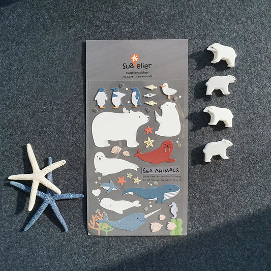 Suatelier Design - Stickers 'Sea Animals'