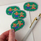 Claire Paul Holografische sticker - Boy and Girl