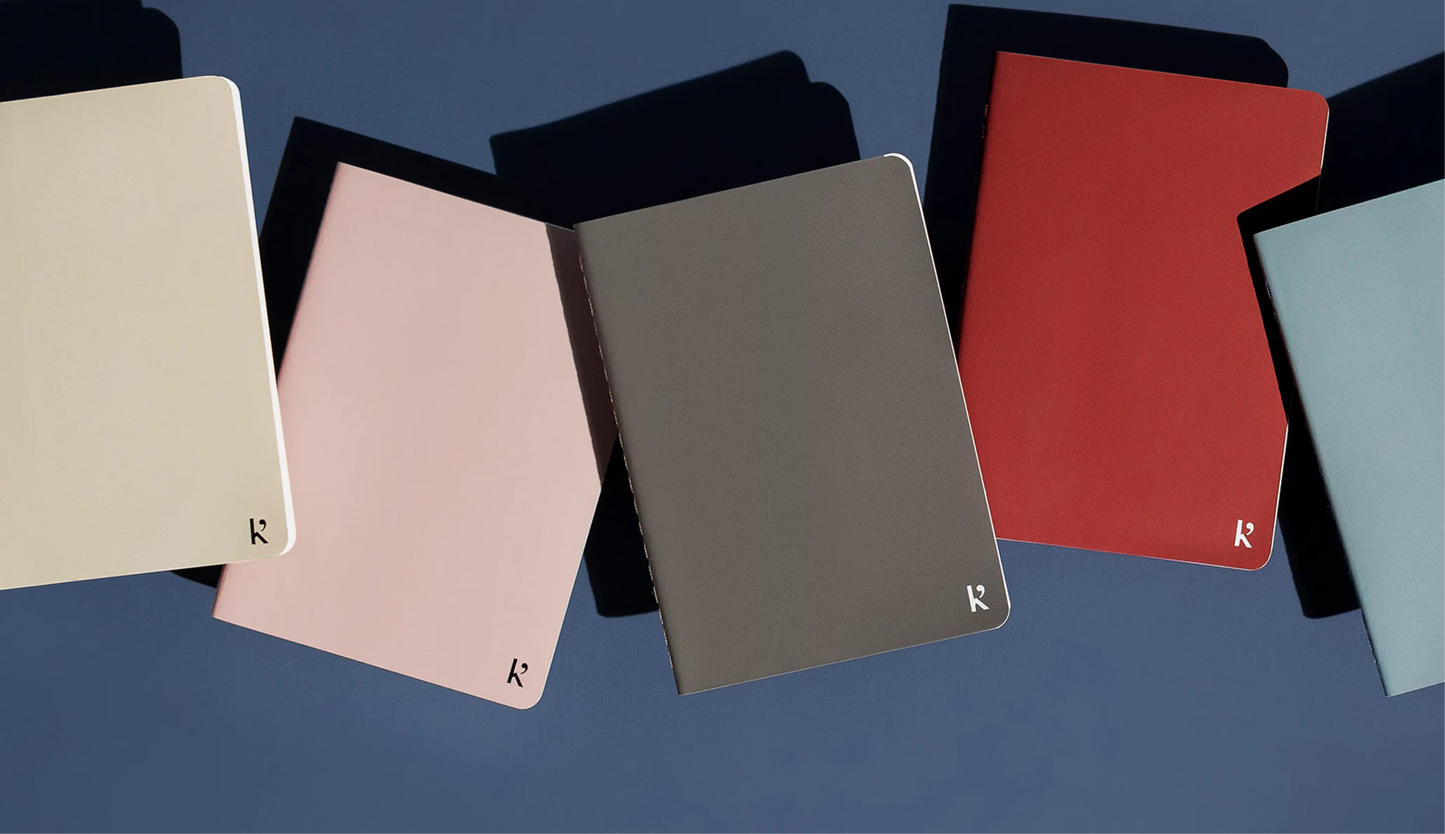 Karst Pocket Journal A6 – Slate (Blanco)