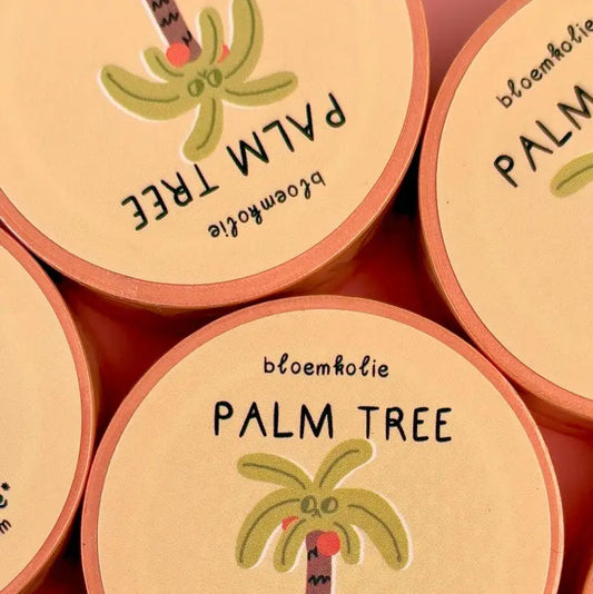 Washi Tape Palm Tree - Bloemkolie