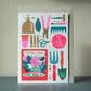 The Printed Peanut Stationery - Gardener A6