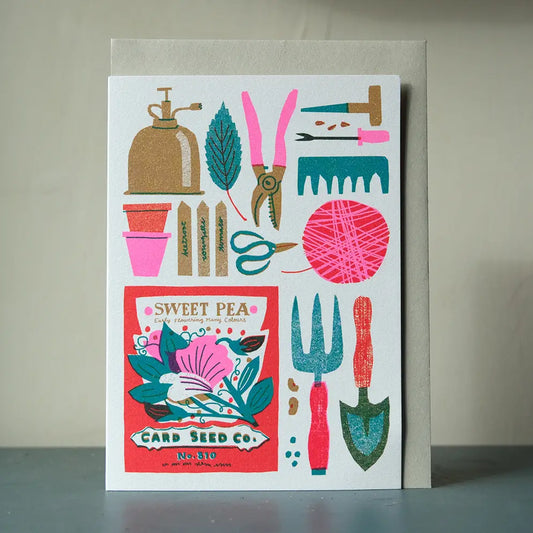 The Printed Peanut Stationery - Gardener A6